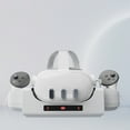 thumbnail image 4 of Base de carga Base de carga para auriculares VR, Base de soporte de carga Compatible con Quest 3, 4 of 8