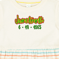 thumbnail image 4 of Inktastic Juneteenth 6-19-1865 Girls Baby Dress, 4 of 5