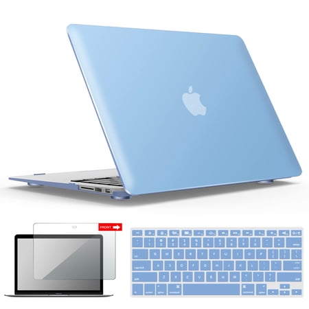 IBENZER Old Version (2010-2017 Release) MacBook Air 13 Inch Case (Models: A1466 / A1369)  Plastic Hard Shell Case with Keyboard Cover & Screen Protector for Apple Mac Air 13  Airy Blue  W-A13-ARBL+2 price history on PriceWatchPro