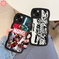 thumbnail image 2 of Funda De Moda Marca V.ANS Para Realme C35 C55 C12 C33 C25Y C11 C25s C21Y C25 C20A C3 C30 C15 10 9i 7 5 6i 8 5s 9 8i 5i 8Pro Pro + 7i C20 C17 Anime De Dibujos Animados M.ARVEL Borde Ondulado Suave Cubi, 2 of 3