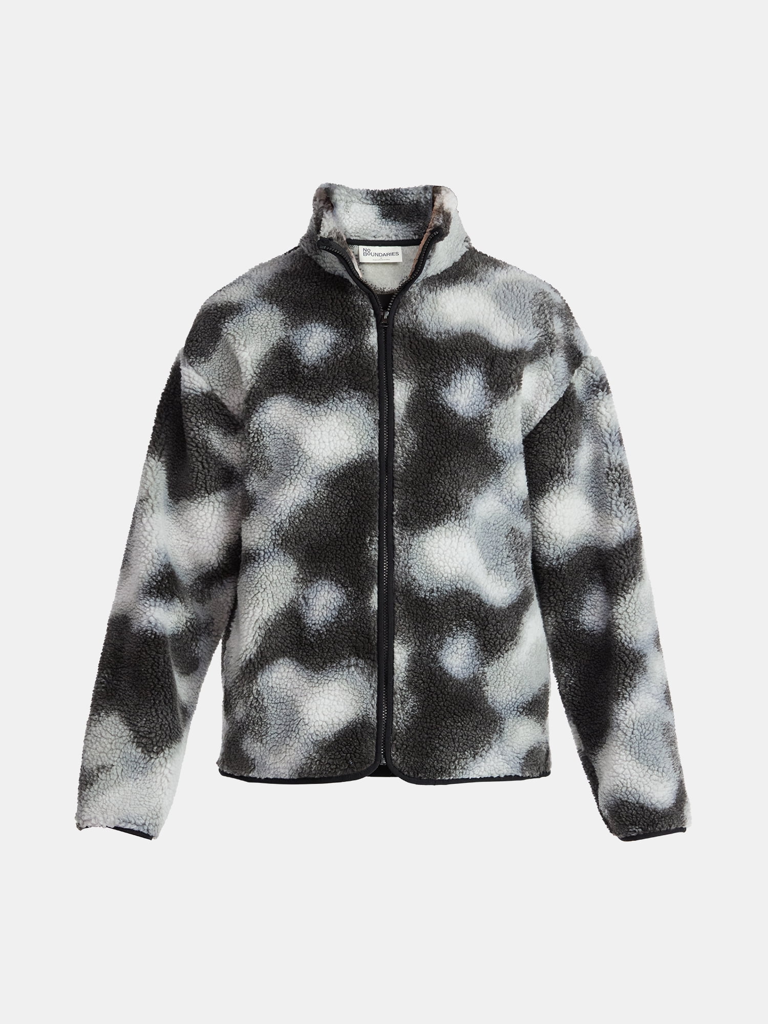No Boundaries High Pile Faux Shearling Jacket, Men's