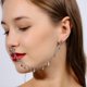 thumbnail image 2 of Cadena para la nariz Cadena para la nariz de acero inoxidable Piercing en la nariz Circonita cúbica Pendientes para la nariz con cadena Piercing para la nariz Joyería de cadena para mujeres y hombres Sincero Electrónica, 2 of 5