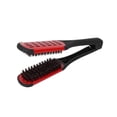 thumbnail image 4 of Pinza para alisar el cabello con cerdas, buen peine para alisar el cabello, cepillo de doble cara, pinza para alisar el cabello, materiales ecológicos, 4 of 14