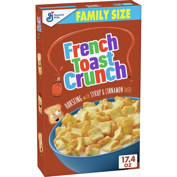 French Toast Crunch, Breakfast Cereal, 17.4 oz
