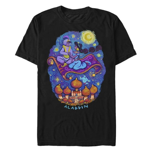 Men's Aladdin Starry Night in Agrabah Graphic T-Shirt