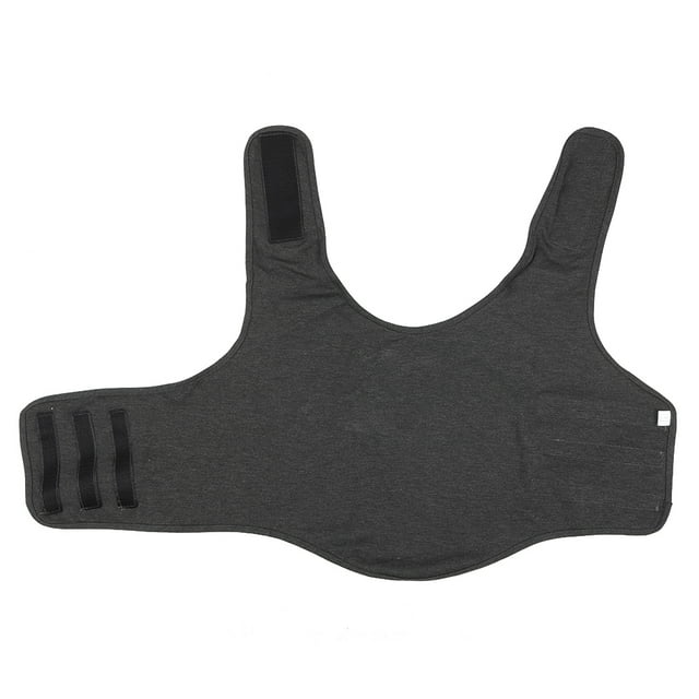 Camisa gris oscuro para perros y mascotas, chaqueta antiansiedad, camisa para aliviar el estrés, ropa para mantener la calma (M)