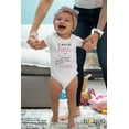 thumbnail image 2 of Big Sister Baby Bodysuit Cute Sister Announcement for Pregnancy Reveal 3-6m White, 2 of 2