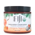 thumbnail image 1 of Exfoliante orgánico para todo el cuerpo de Fiji, infundido con aceite de coco, exfoliante de azúcar para una piel suave y suave, exfolia y restaura la biosfera natural de la piel, hierba de limón, man, 1 of 2
