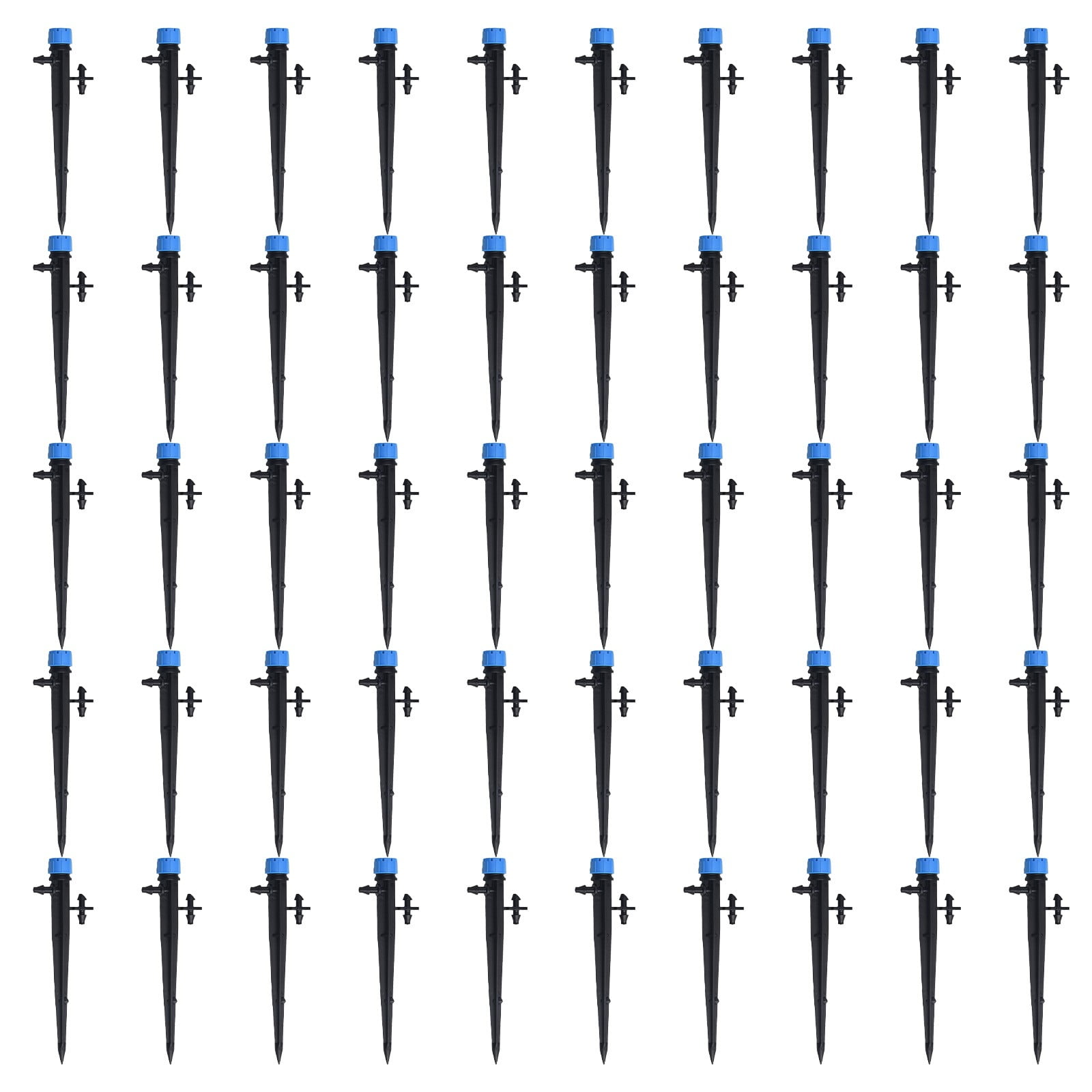 Homena 50 Pcs Irrigation Drippers Drip Emitters Micro Spray Adjustable Sprinkler Garden Garden Adjustable Water Dripper Device