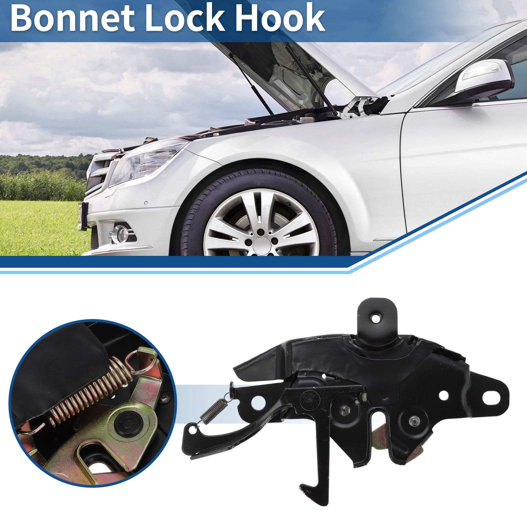 Unique Bargains Car Hood Latch Assembly for Toyota 4Runner 1990-1995 and for Toyota Pickup