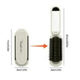 thumbnail image 5 of WYBXZ Foldable Hair Brush, Portable Hair Brush with Mirror, Pocket Hair Massage Comb Compact Hair Brush, Travel Hair Brush for Women Girls Men Wet Dry Hair, 5 of 5