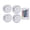 1 controller 4 Lamp, variant on 10 LEDs Light IP65 Waterproof RGB Underwater Light Vase Aquarium Decoration Lights For Pond Garden Swimming Pool ,Low Energy