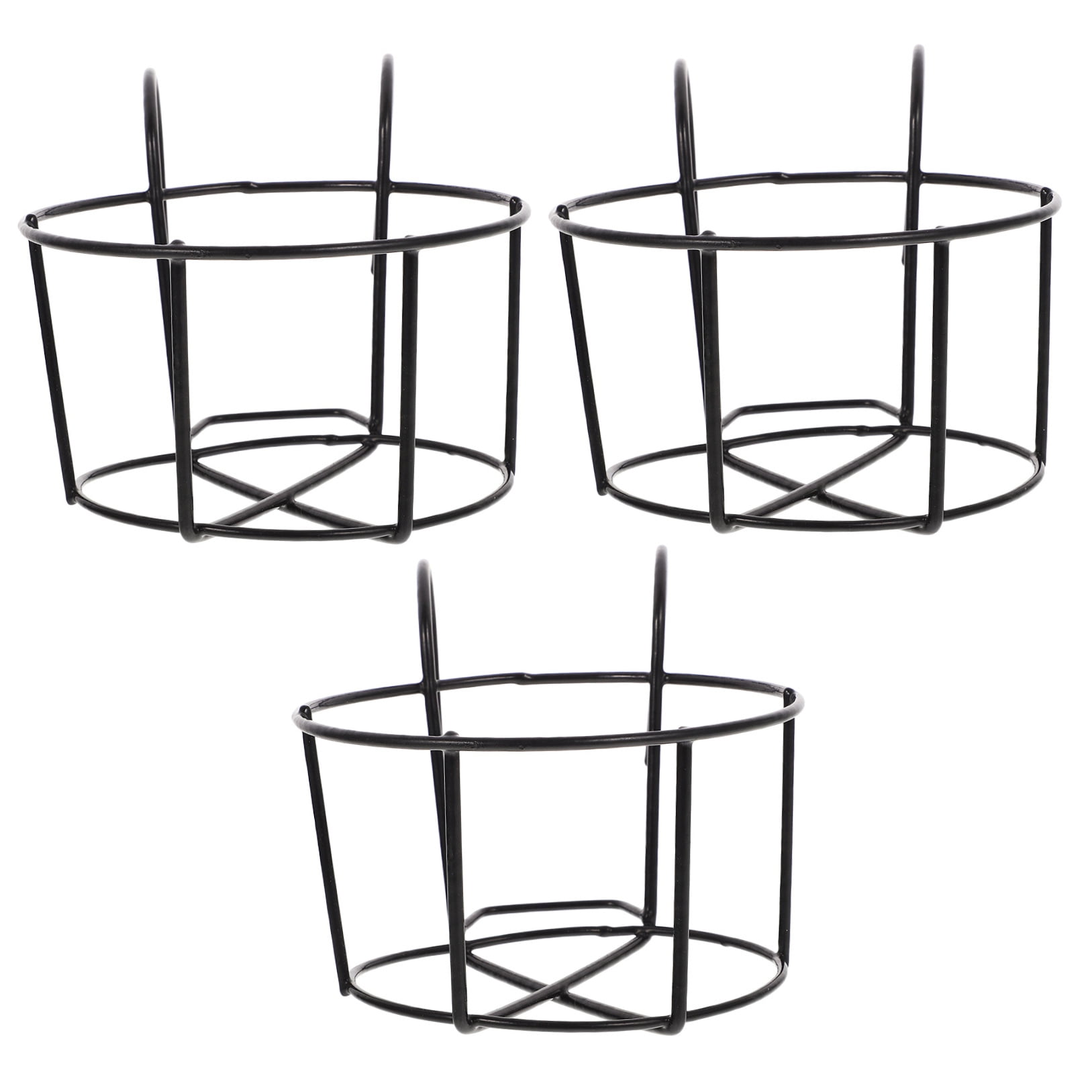 Pretyzoom Fence Railing Planter Hanging Planter Pot 3pcs