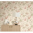 thumbnail image 2 of Mirage Marnie Peach Peony Trail Wallpaper, 2 of 2