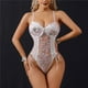 thumbnail image 3 of Gibobby Lenceria mujer sexy Bragas de satén para mujer, sexy, con costuras de cinta, sin espalda, lencería erótica(Blanco, G), 3 of 5