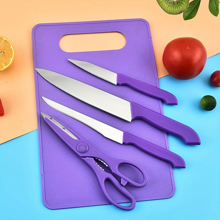 5pcs/set, Knives Set, Stainless Steel Knife Set, Fruit Knife ...
