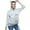 Gray, variant on Fesfesfes Women Hooded Casual Pet Dog Cat Holder Carrier Coat Pouch Large Pocket Hoodie Tops or