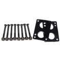 thumbnail image 4 of 10mm Rubber Gasket Riser Pads +40mm Bolts For Skateboard Longboard Double Rocker, 4 of 12