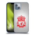 thumbnail image 1 of Head Case Designs Officially Licensed Liverpool Football Club Crest 2 White Pixel 2 Soft Gel Case Compatible with Apple iPhone 14, 1 of 7