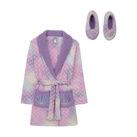 

BTween GIRLS ROBE WITH SLIPPERS TDYE 10/12