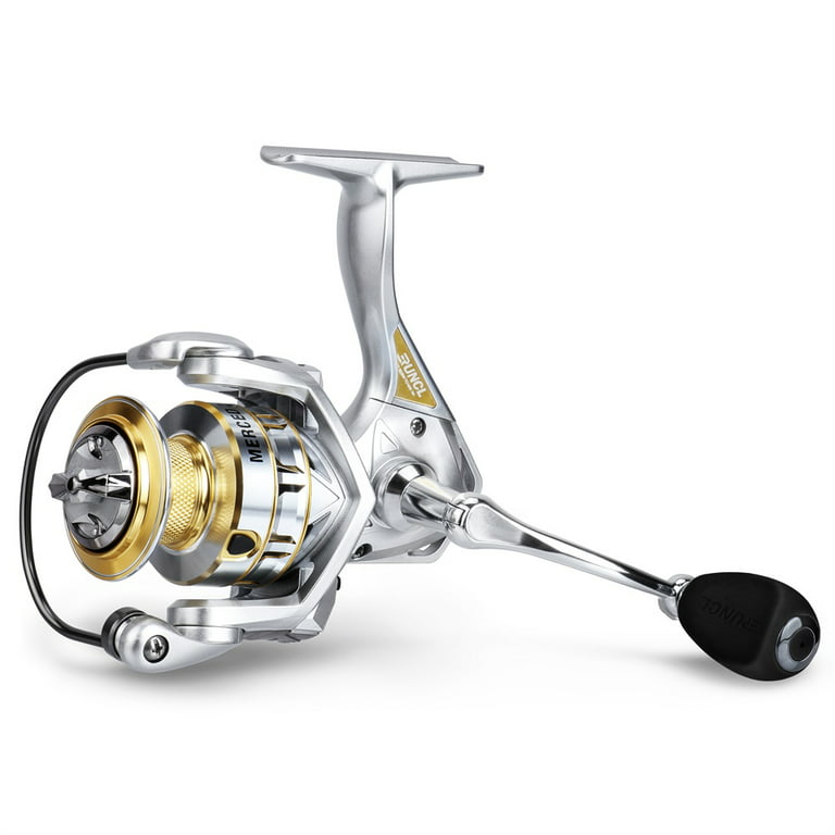 RUNCL Spinning Fishing Reel Merced, Spinning Reel - 10+1 HPCR Ball  Bearings, Multi-Disc Drag System, CNC Line Management, Smooth Operation,  Braid-Ready Spool - …