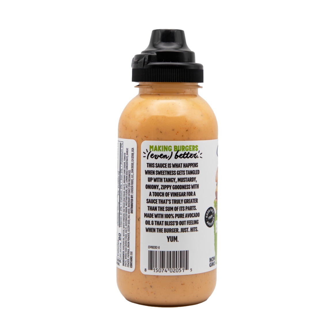 Chosen Foods Burger Sauce made with 100% Pure Avocado Oil 9 fl Oz