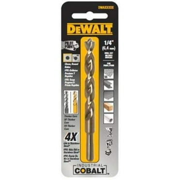DEWALT DW1208-1/8-Inch Cobalt Split Point Twist Drill Bit