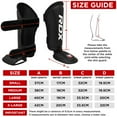 thumbnail image 3 of RDX Shin Guards Kickboxing Muay Thai, SATRA SMMAF, 3 of 5