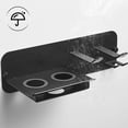 thumbnail image 3 of Soporte para Secadora de Pelo Supersonic | Organizador de Baño de Acero Inoxidable | Soporte de Pared para Dos Boquillas, Difusor, Secador y Enchufe de Alimentación, 3 of 7