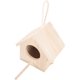 thumbnail image 5 of Nido de periquito, caja de cría de aves, casa de madera para loros, caja nido para pájaros, casa de madera para pájaros, 5 of 6
