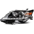 thumbnail image 4 of ECCPP Left Side Headlight Assembly Fit with 2013-2015 for RX350 RX450h Headlight Black Housing Clear Lens OE:81150-0E150 (Bulbs Not include), 4 of 5