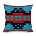thumbnail image 4 of Panxico Housse de Coussin en Lin, Housse de Coussin Géométrique Simple pour Canapé, 4 of 4