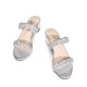 thumbnail image 2 of Sandalia DREAM PAIRS Plateada con Tira Trenzada y Tacón Cuadrado 5.5 para Mujer, 2 of 6