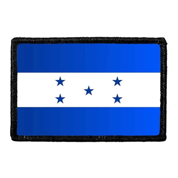 Honduras Flag - Color - Removable Patch