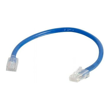 C2G 04094 Cat6 Cable - Non-Booted Unshielded Ethernet Network Patch Cable, Blue (10 Feet, 3.04 Meters)