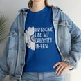 thumbnail image 2 of Awesome Like My Daughter in Law Family Lovers T-Shirt, 2 of 3