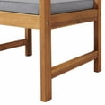 thumbnail image 5 of Alaterre Furniture Manchester Acacia Wood Chairs with Cushions - Set of 2, Natural, 5 of 7
