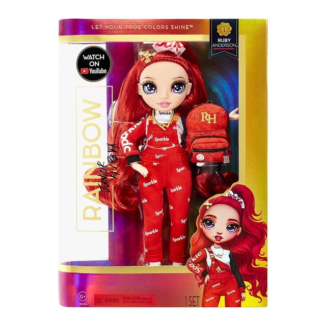 Muñeca Rainbow High Junior Ruby Anderson