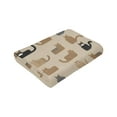 thumbnail image 5 of Cat Graphic Print Pattern Throw Blanket, Super Soft Anti-Pilling Flannel Bed Blankets, 60"x50", 5 of 8