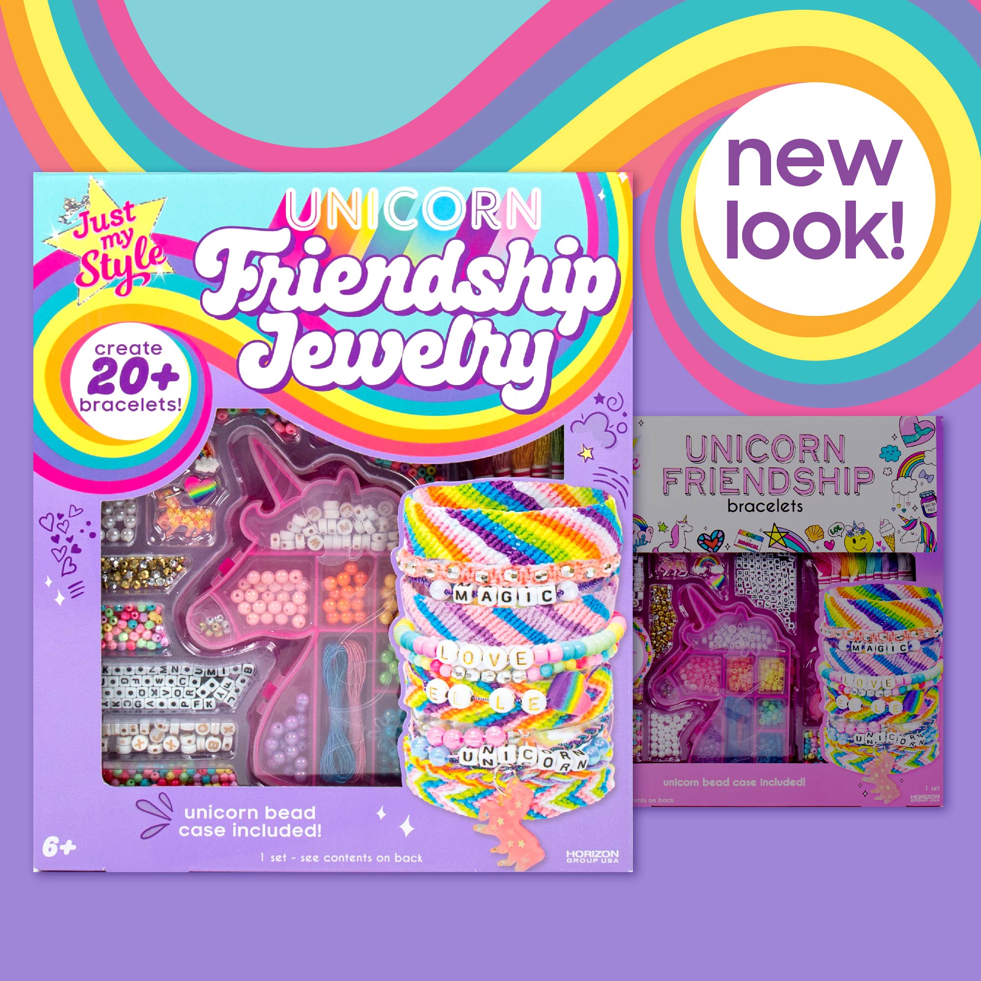 Just My Style Unicorn Friendship Bracelet Making Kit photo 2