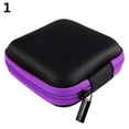 thumbnail image 1 of HEVIRGO Étui Rigide à Poche Carrée Sac de Rangement pour Écouteurs Écouteurs Intra-Auriculaires Carte TF SD, 1 of 10