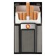 thumbnail image 1 of USB Rechargeable Cigarette Case & Lighter - 20 Cigarettes Capacity, Windproof Tungsten Flameless Electric Lighter, Perfect Men's Gift, 1 of 5