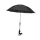 thumbnail image 2 of Sombrilla para cochecito, sombrilla para silla de playa, sombrilla versátil para cochecito con abrazadera Negro, 2 of 9