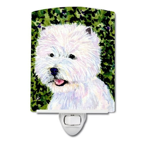 Westie Ceramic Night Light