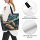 thumbnail image 3 of Disketp Astronaut Starry Night Bolsa Tote Estampada para Mujer, Bolso de Hombro y de Mano para Compras y Viajes, 3 of 8