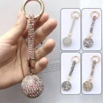 thumbnail image 3 of Rhinestone Ball Alloy Claw Keychain Cute Car Keychain Bag Purse Decor Pendant, 3 of 4