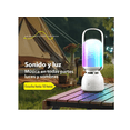 thumbnail image 2 of Lámpara De Escritorio Led Recargable Usb Rgb Con Altavoz Xtellar blanco, 2 of 4