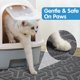 thumbnail image 2 of Alfombrilla de arena para gatos UPSKY Scatter Control, impermeable, 90 x 60 cm, 2 of 7