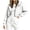 White, variant on Girls Short Zip Up Hoodie Jacket Casual Loose Fit Long Sleeve Outerwear Top for Kids Teenagers Everyday Wear Comfortable Coat