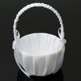 thumbnail image 5 of Shenmeida 2PCS Wedding Flower Girl Baskets, Satin Bowknot Flower Baskets Pearl Collection - White, 5 of 6